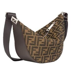 NEW FENDI FF LOGO CROSSBODY SHOULDER BAG AUTHENTIC!